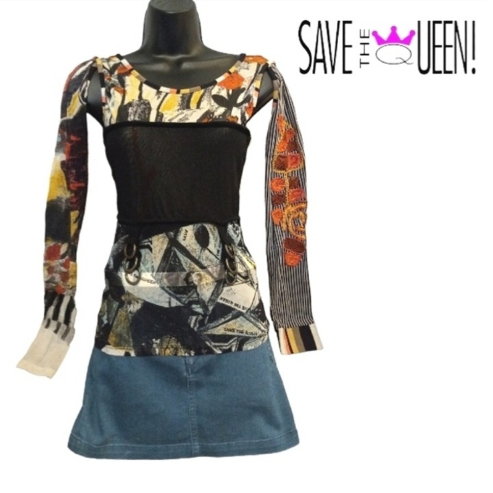 Save The Queen top